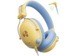 Cuffie Per Bambini, Cuffie Per Bambini Con Cavo, Limite Di Volume 74/85Db, Suono Stereo, Suono Hd, Cuffie Per Bambini Pieghevoli Over Ear Per Scuola/Tablet/Pc