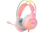 Onikuma X15 Pro Cuffie Gaming Wireless Rgb Microfono Sensibile - Rosa