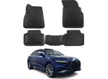 2018-2025 Audi Q8 Tappetini Tpe Nero 4 Pz