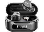 NC9 Cuffie In-Ear Wireless Bluetooth 5.3 Con Cancellazione Attiva Del Rumore Ibrida, 6 Microfoni, Controllo Tramite App, Batteria Da 59 Ore, Impermeabilità IPX8, Display Led