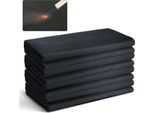 Set Di 4 Coperte Per Saldatura 950 X 910 X 3 Mm Coperta Di Protezione Per Saldatura 982℃ Resistenza Al Calore Tessuto Di Protezione Termica Tappetino Di Protezione Termica Fibra Di Carbonio Coperta Antincendio Sottofondo Antincendio Tappetino Antincendio Tappetino Antincendio