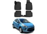 2008-2021 Ford Ka Tappetini Tpe Nero 4 Pz