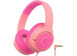 Cuffie Per Bambini Con Cavo, Volume Sicuro 85 Dba, Suono Stereo, Cuffie Over-Ear Pieghevoli Con Jack Da 3,5 Mm Per Bambini, Per Ipad E Tablet