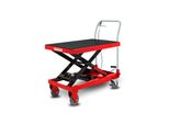 Eberth Carrello Elevatore Carrello Elevatore Carrello Elevatore A Forbice Carrello Elevatore A Forbice Idraulico Portata 150 Kg (Acciaio, Ruote Robuste E Silenziose, Tavola 708X450 Mm)