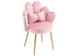 Sedie Da Pranzo Sedia Imbottita, Poltrona, Cuscino A Farfalla, Sedia In Velluto, Poltrona Imbottita, Rosa