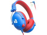 Cuffie Per Bambini, Cuffie Per Bambini Con Cavo, Limite Di Volume 74/85Db, Suono Stereo, Suono Hd, Cuffie Per Bambini Pieghevoli Over Ear Per Scuola/Tablet/Pc