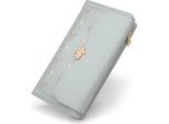 Portafoglio Donna Grande In Formato Lungo Portafoglio Donna Portafoglio Donna Molti Scomparti, Portafoglio Donna Con 10 Scomparti Per Carte E Tasca Portamonete Con Cerniera