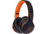 Cuffie Over-Ear Bluetooth, Senza Fili, Con Super Bassi, 40 Ore Di Autonomia, Microfono, Assistente Vocale, Cancellazione Passiva Del Rumore Per Iphone