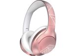 Cuffie Bluetooth Sopra L'orecchio, 50 Ore Di Riproduzione Cuffie Senza Fili Pieghevoli Con Microfono, Bluetooth 5.3, Hifi Stereo, 90 Gradi Ruotabile Senza Fili