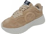 No Name Sneaker Donna Carter Jogger Beige-Bianco, Colore:Beige/Fango, Eu Size:38