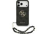Etui Guess 4G Strap 4G Classic Logo Na Iphone 17 Pro Max - Czarne