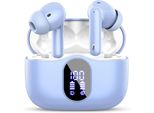 Cuffie Bluetooth, Cuffie Wireless Bluetooth 5.3 Sport In Ear Con 4 Microfoni, 40 Ore Di Autonomia, Indicatore Led, Riduzione Del Rumore Enc, Hifi Stereo