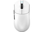 Mouse 8K Per Mani Grandi, 55 G Superleggero, Sensore Di Gioco Pixart PAW3395PRO, BT/2.4G Wireless/Cablato, 6 Dpi Regolabili Fino A 40000, Batteria Da 500 Mah