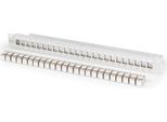 Digitus DN-91410-24 Digitus Patchpanel 1HE 24Xcat6A Keystone Module Geschirmt Gr