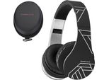 Cuffie Bluetooth P1, Bluetooth 5.0, Cuffie Over Ear Con Microfono, Suono Basso Stereo Migliorato, Cuffie Pieghevoli Per Iphone, Android, Pc, Ipad, Tv