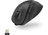 Mouse Ergonomico Senza Fili Con 6 Pulsanti, Ricaricabile, 2,4 Ghz, Sensore Bluewave, 800/1200/1600 Dpi, Silenzioso, Ricevitore Usb, Per Pc E Laptop