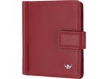 Golden Head Pelle Porta Carte Di Credito Fermasoldi Polo Rfid Protect Clip-Scheintasche 1906 Rot Rosso Scuro