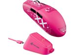 Mouse Da Gioco Con Stazione Di Ricarica Magnetica, Sensore Pixart PAW3311, 25.000 Dpi, Bluetooth/2.4G Wireless, 3 Modalità Di Connessione, Microinterruttori Resistenti