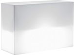 Milanihome.It - Fioriera Luminosa Da Giardino Per Esterno Giardino Con Luce Bianca Cm 80 X 35 X 50 Hdi Colorebianco