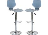 Milanihome.It - Sgabello Moderno Da Bar E Sala Da Pranzo Di Design Moderno Industrial Di Coloregrigio