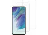 Samsung Galaxy S21 Fe Pellicola Protettiva: Pellicola Protettiva In Vetro Accezz 2 Pack - Trasparente