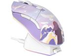 Mouse Da Gioco Con Dock Di Ricarica Magnetico Rgb Ricaricabile, 12K Dpi, 7 Pulsanti Programmabili, Sensore Ad Alta Precisione 300IPS 1000Hz Per Pc Notebook Mac