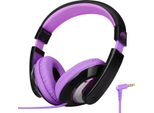 Cuffie Per Ragazzi Per La Scuola, Cuffie Per Bambini Con Cavo, Regolabili, Suono Stereo, Jack Da 3,5 Mm, Cuffie Over Ear Per Bambini Per La Scuola/Viaggio/Pc