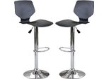 Milanihome.It - Sgabello Moderno Da Bar E Sala Da Pranzo Di Design Moderno Industrial Di Colorenero
