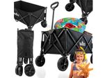 Carrello Da Spiaggia Rimorchio 100Kg Pieghevole Camping Tourist Per Le Vacanze