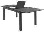 Milanihome.It - Tavolo Rettangolare Allungabile In Alluminio Tortora 150/210X90 Da Esterno Giardino, Per Ristorante Agriturismo Albergo Hoteldi Coloreantracite