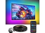 Govee Tv Retroilluminazione Led, Striscia Rgbic 55-65 Pollici Tv, 3,8 M Controllo Intelligente Bluetooth E Wifi, Funziona Con Alexa Google Assistant, Sincronizzazione Musicale