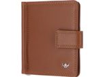 Golden Head Pelle Porta Carte Di Credito Fermasoldi Polo Rfid Protect Clip-Scheintasche 1906 Cognac Marrone