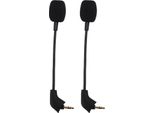 2 Microfoni Di Ricambio Adatti Alle Cuffie Kingston Hyperx Cloud Ii Core, Microfono Staccabile Da 3,5 Mm Con Cancellazione Del Rumore