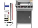 Succebuy Taglierina Elettrica Per Carta Con Larghezza Di Taglio Di 45 Cm, Spessore Di Taglio Di 4 Cm, Potente Ghigliottina Con Funzione A Infrarossi E Lama Di Ricambio, 500 W