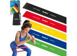 Set Di 5 Fasce Fitness Rebel Active Per Allenamento E Riabilitazione
