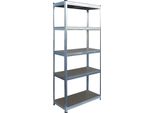 Scaffalatura Relaxdays Per Carichi Pesanti A 5 Livelli Fino A 875 Kg