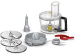 Set Di Accessori Bosch Veggielove Plus MUZ9VLP1, Multimixer, Tre Dischi (Disco A Spirale Per Affettare, Disco A Spirale Per Grattugiare, Disco Per Grattugiare Medio-Fine), Lama Per Tritare,
