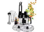 Mpm - Robot Da Cucina Completo Di Accessori Robot Da Cucina Nero 800W