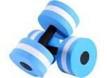 Dioche 2 Pcs Aqua Manubri Acqua Schiuma Manubri Eva Aerobica Manubrio Acquatico Barbell Aqua Fitness Piscina Esercizio