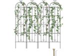 Set Di 4 Tralicci Per Piante Da Arrampicata 51X220Cm
