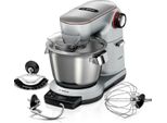 Robot Da Cucina Bosch Optimum MUM9AX5S00, Ciotola In Acciaio Inox Da 5,5 Litri, Bilancia E Timer Integrati, Impastatrice Planetaria, Gancio Per Impasto Professionale, Sbattitore,