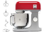 Robot Da Cucina Kenwood Kmix KMX750RD, Ciotola In Acciaio Inox Da 5 Litri, Sistema Di Sicurezza Per L'uso, Alloggiamento In Metallo, 1000 Watt, Incluso Set Da Pasticceria Da 3 Pezzi