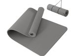 Tappetino Da Palestra Good Nite Tappetino Da Yoga Tappetino Da Fitness 10 Mm Antiscivolo Tappetino Da Allenamento Tappetino Da Palestra Sportivo Tappetino Da Pilates Tappetino Da Palestra Da Pavimento Con Cinghia Di Trasporto 183 X 61