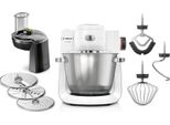 Robot Da Cucina Bosch Serie 6 MUMS6EW13D, Nuovo, 7 Impostazioni Di Velocità, Ciotola Da 5,5 L, Affettatrice Continua, 3 Dischi, Gancio Per Impasto, Frusta,