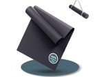 Tappetino Yoga Lileno Sports (180X60Cm) Incl. Cinghia Di Trasporto - Tappetino Sportivo E Yoga Extra Antiscivolo In 4 Mm Di Spessore Tappetino Palestra Tappetino Fitness Per Allenamento