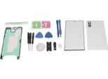 Kit Di Riparazione Del Vetro Della Copertura Posteriore Dello Schermo Anteriore Per Samsung Galaxy Note 10 Bianco