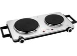 Bomann® Piastra Doppia In Acciaio Inox | Piastra Con 2 Piani Di Cottura 2500W Piano Di Cottura Elettrico Cool Touch Maniglie Piani Di Cottura Protezione Contro Il Surriscaldamento Dkp
