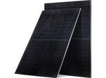 Vevor Moduli Solari Monocristallini 400 W, Confezione Da 2, Modulo Fotovoltaico Con Potenza Di Uscita MC4 E Cornice In Alluminio, Pannello Solare Impermeabile IP65, Centrale Elettrica Da Balcone Off-Grid Per Auto, Barca, Camper, Tetto Piano