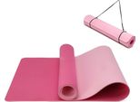 Tappetino Yoga Oak & Tea Tappetino Fitness Antiscivolo Tappetino Sportivo In Tpe Ecologico Con Cinghia Di Trasporto Tappetino Da Ginnastica Per Pilates Yoga Workout 183 X 61 0,6 Cm