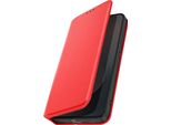 Avizar, Custodia Magnetica A Portafoglio Per Samsung Galaxy S25 Fe Con Supporto Video, Rosso